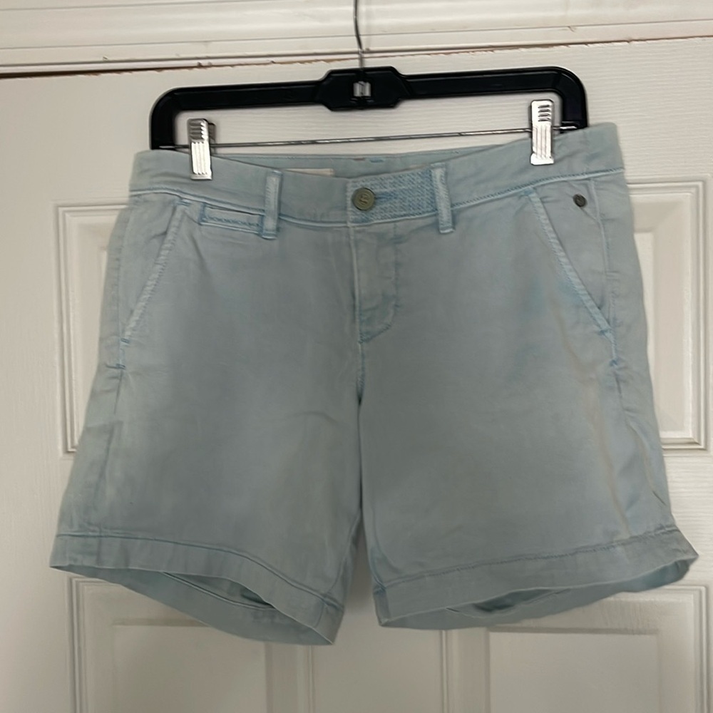 Pilcro and the Letterpress - Blue Hyphen Shorts - size 26
